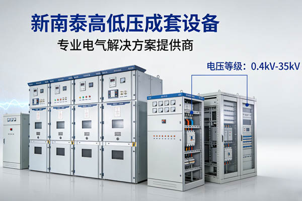 借力正泰“4+1”产业布局，新南泰高低压成套设备强势赋能产业升级